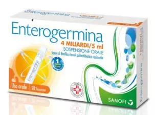 Enterogermina 4 miliardi / 5ML Sospensione orale (10 flaconcini)