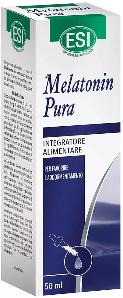 Esi Melatonin Pura Gocce Integratore Alimentare – 50 ml