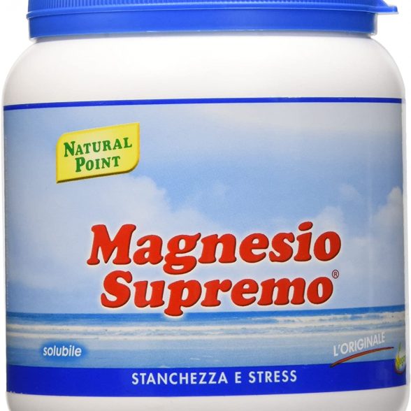 Natural Point Magnesio Supremo Solubile – 300 g, polve...