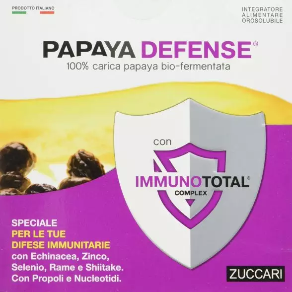 ZUCCARI Papaya Defence, 30 Bustine, 92 Ml