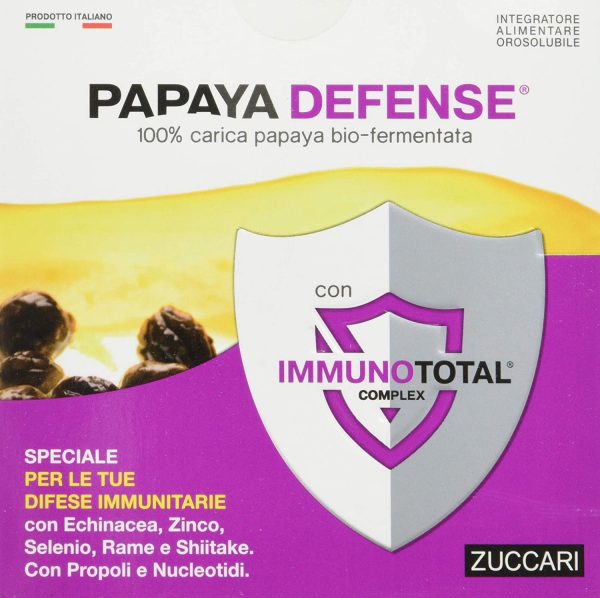 ZUCCARI Papaya Defence, 30 Bustine, 92 Ml