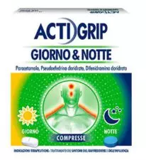 Actigrip Giorno & Notte 500MG + 60MG Compresse (12 + 4 C...