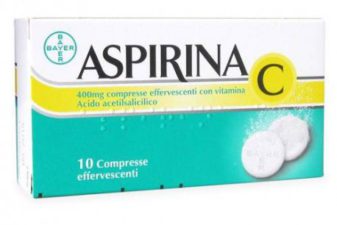 Aspirina 400MG compresse effervescenti con Vitamina C (10 compresse)