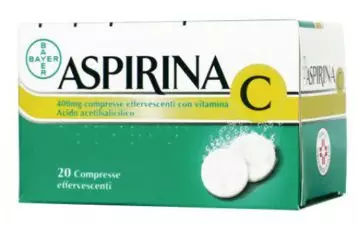 Aspirina 400MG Compresse effervescenti con vitamina C (20 compresse)
