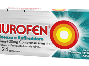 NUROFEN INFLUENZA E RAFFREDDORE 200 MG PLUS 30 MG COMPRESSE RIVESTITE 12 COMPRESSE RIVESTITE 1 e1619516663293